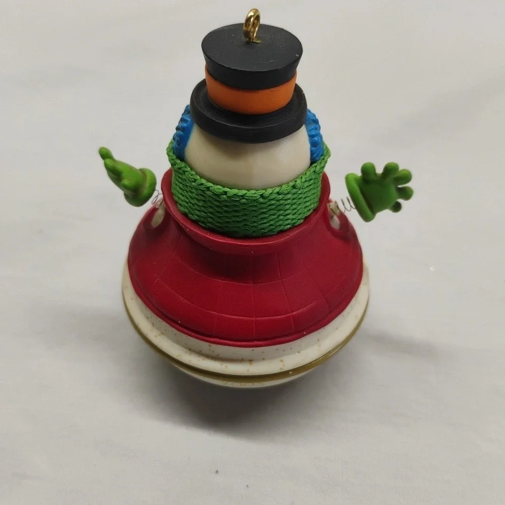 Hallmark Snowman Ornament 8pc Lot 2003-2005 Ornaments Christmas Tree Snowmen VTG